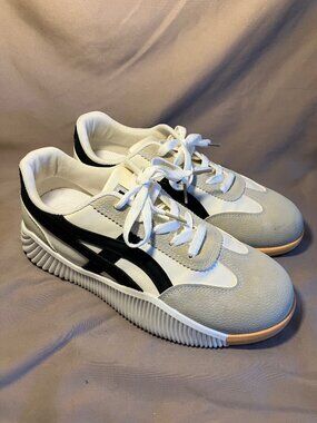 De Florance Sneakers Low Top Casual Streetwear Comfort Shoes Women's Size 8